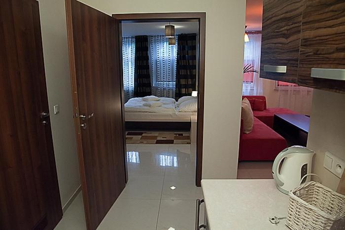 Apart-Lux Aparthotel Bytom Habitación foto