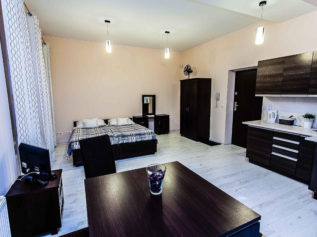 Apart-Lux Aparthotel Bytom Habitación foto